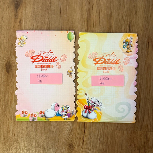 Diddl puzzle block - block, 2er-set