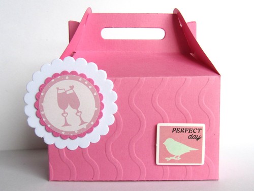 Box verpackung champagner - verpackung,
