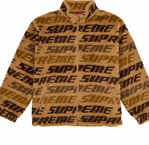 Supreme repeat jacquard fleece - supreme,