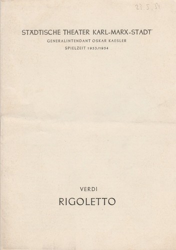 Programmheft giuseppe verdi - giuseppe,