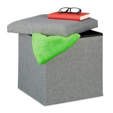 Sitzhocker Sitzwürfel Zimmerhocker Wohnzimmerhocker Sitzgelegenheit Stauraum