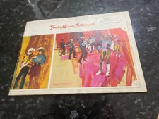 1966-7 Fender Katalog Original