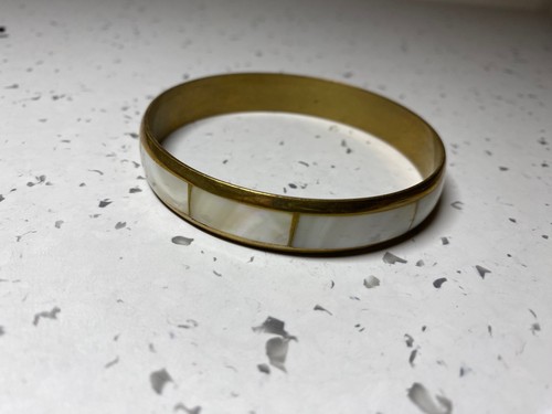 Vintage armreif messing - vintage,