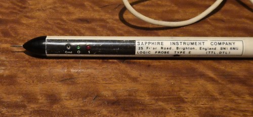 Vintage logic probe - logic,