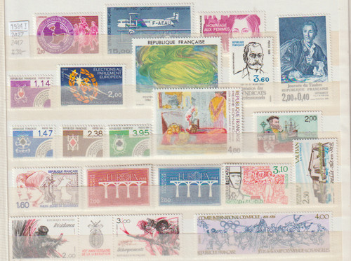 Frankreich posten aus 1984 - ,