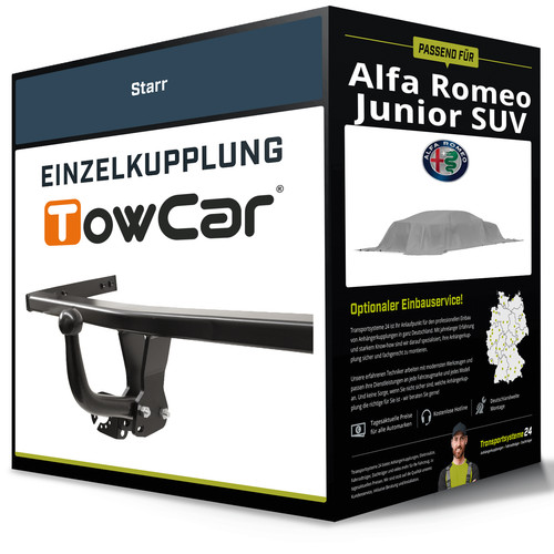 Starre anhängerkupplung für - starre,