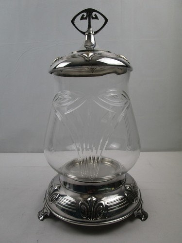 Wmf jugendstil bowle - -,