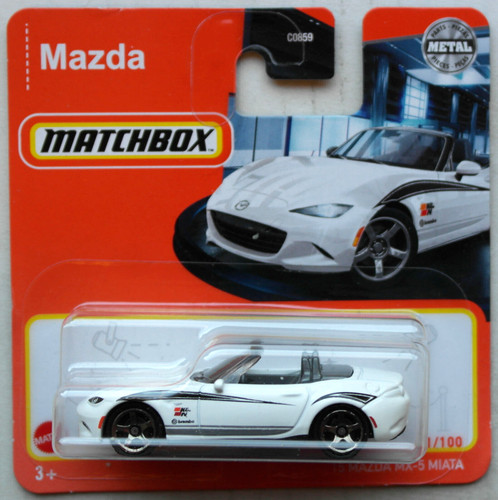 Matchbox metal mazda - metal,