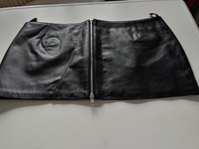 Echt Leder Rock Micro Mini v