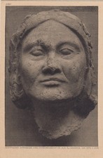 Menschengesicht aus El-Amarna, Berlin, Staatl.Museum ngl F1341