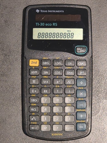 Texas instruments eco rs - eco,