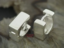 Ohrringe KLAPPCREOLEN Viereck