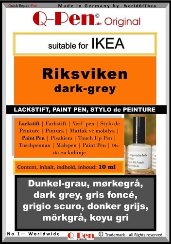10ml lackstift für ikea - 10ml,