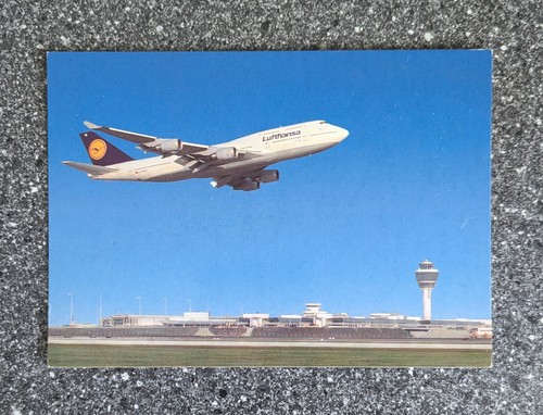 Postkarte lufthansa boeing - postkarte,