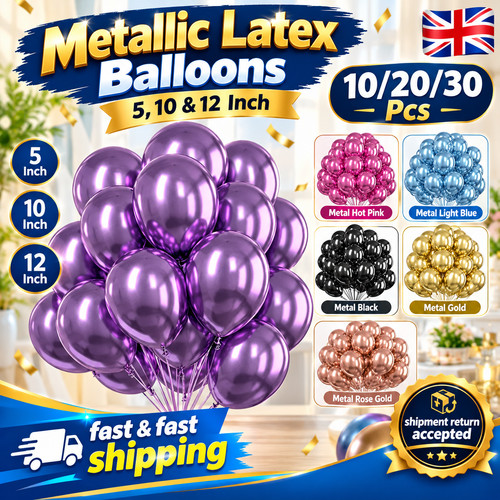 Metallic latex luftballons - latex,