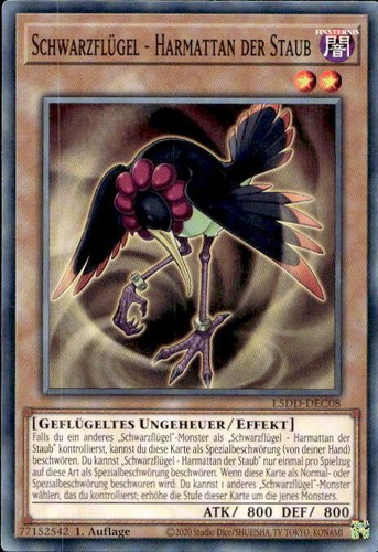 Schwarzflügel harmattan der - schwarzflügel,