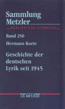 Geschichte der deutschen Lyrik