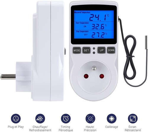 Digitaler temperaturregler - digitaler,