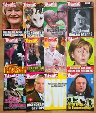 12x Titanic 2011 Satiremagazin endgültig Jahrgang komplett Zeitschrift Merkel