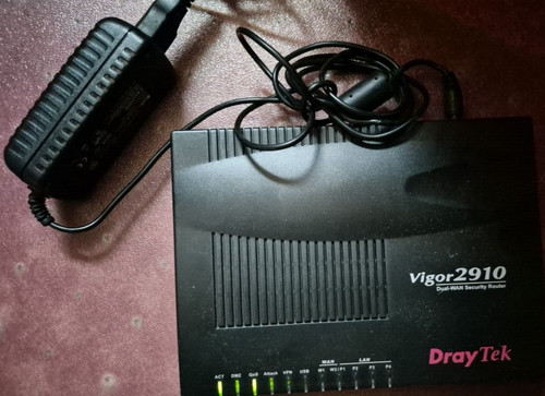 Draytek vigor 2910 router - 2910, dual