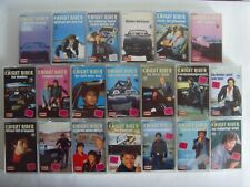 MC Kassetten Sammlung Knight Rider, KITT 1-20 EUROPA, 19 18 17 16 15 14 13 12 11