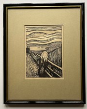 Lithografie Expressionist