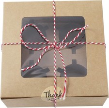 15 Stück Muffin Cupcake Box