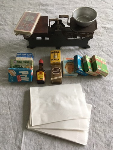 Kaufmannsladen antike waage - antike,
