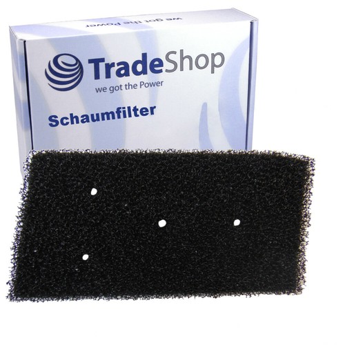 Schaumstofffilter ersetzt