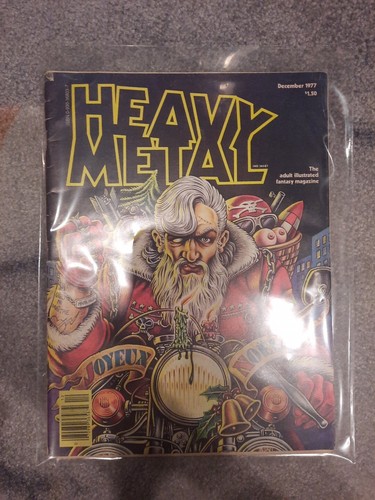 Heavy metal comic - metal,