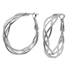 1 Paar Creolen Ohrringe Damen