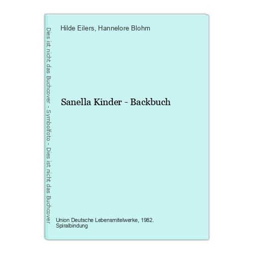 Sanella kinder backbuch - kinder,