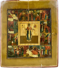 Antike russische Ikone Icon