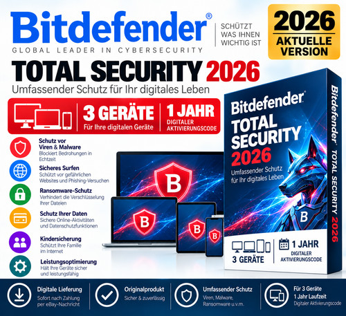 Bitdefender total security - total,