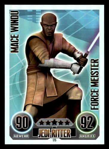Mace windu force attax star - mace,