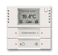 Busch-Jaeger 6124/01-84 KNX Raumtemperaturregler RTR Heiz-/Kühlbetr./Farbkonzept