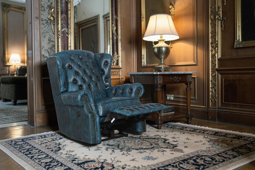 Edler chesterfield sessel - chesterfield,