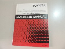 Toyota Celica T16 ST162 2,0L Motor 3S-GE Diagnose Werkstatthandbuch (Englisch)