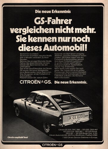 Citroen werbeanzeige werbung - citroen,