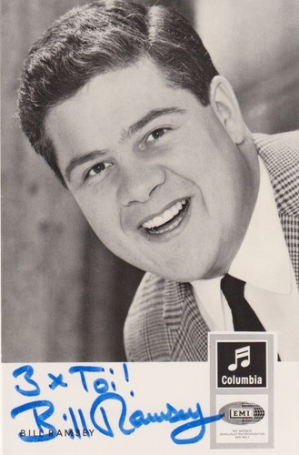 Bill ramsey original autogramm - ramsey,