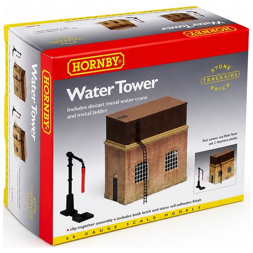 Hornby water tower - water, spur