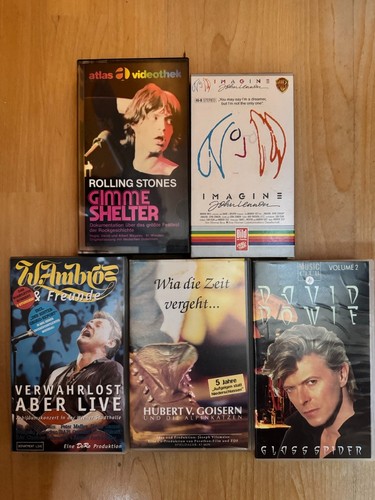 Kult musik vhs kassetten - kult,