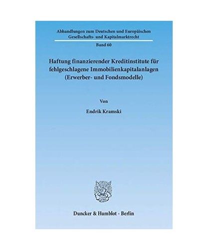 Haftung finanzierender