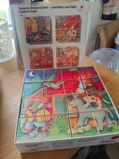 Selecta Bilderwürfel 4 Märchen Holz