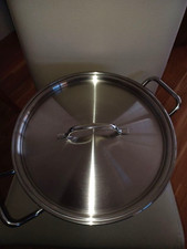 Original-Profi Collection® Kochtopf mit Metalldeckel 28 cm hoch