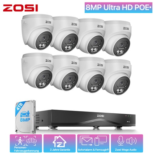 Zosi 16ch 8mp poe - zosi,