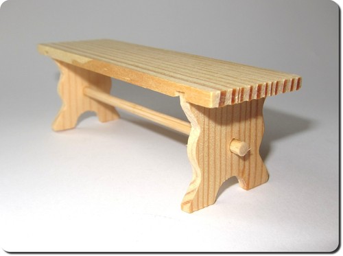 Miniatur puppenstube bank - miniatur,,