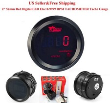 US 2" 52mm Red Digital LED