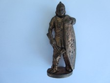 Kleiner Ritter; Metall; Tempelritter oder Kreuzritter Metallfigur ca. 4 cm groß