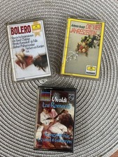 3 MC-Kassetten Klassik – Vivaldi / Ravel / Karajan / Los Romeros